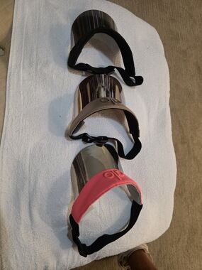 SOLD!!!ALO Collection Set Of Three Mirrored Visors 100$